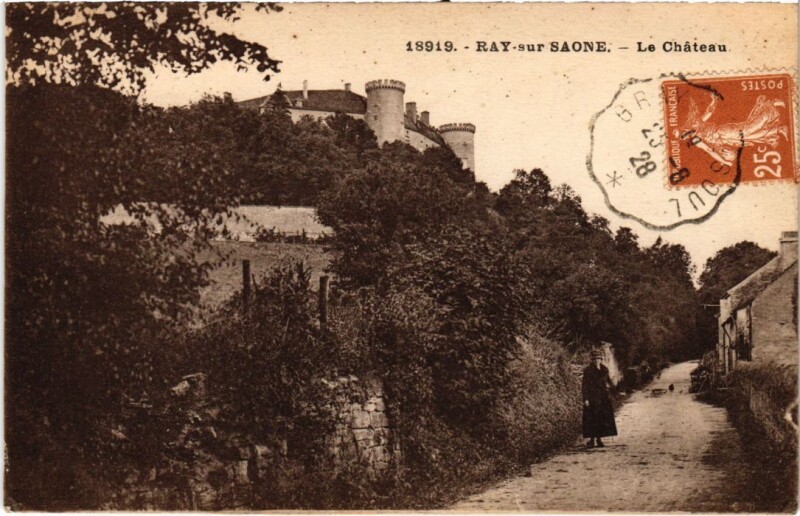 Carte postale ancienne Ray-sur-Saone Le Chateau