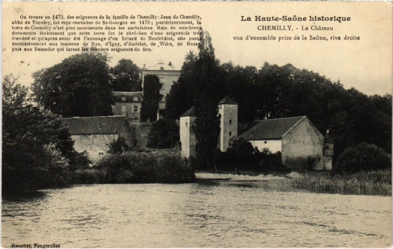 Carte postale ancienne Chemilly Le Chateau à Chemilly