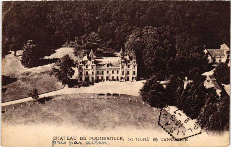 Carte postale ancienne Chateau de Fougerolles