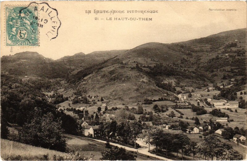 Carte postale ancienne Le Haut-du-Them