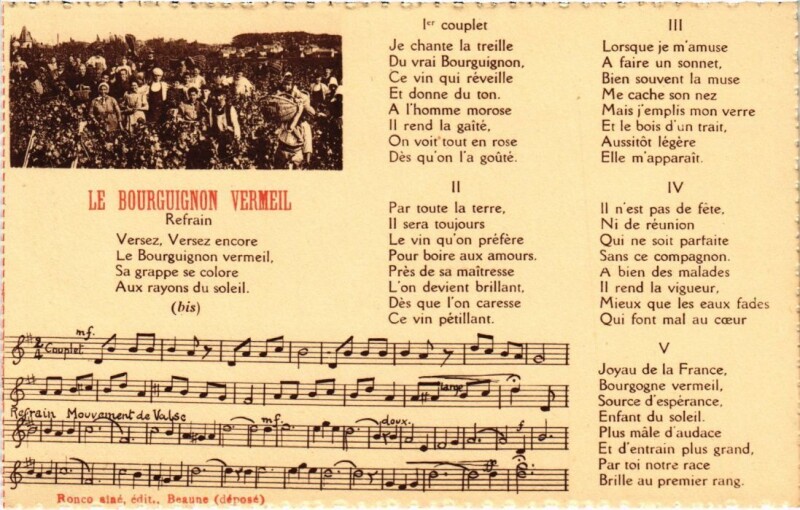Carte postale ancienne Le Bourguignon Vermeil