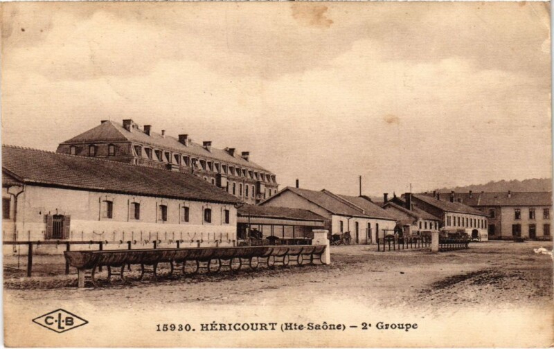 Carte postale ancienne Hericourt 2e Groupe