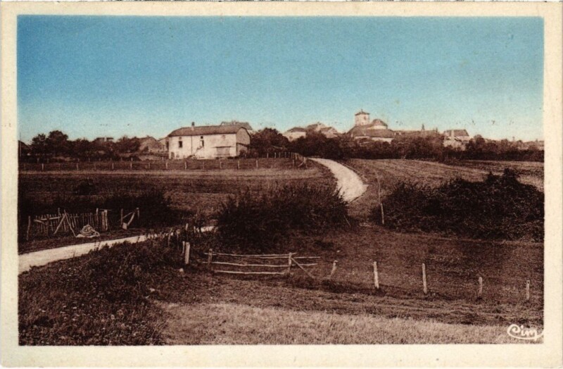 Carte postale ancienne Montdore vue generale