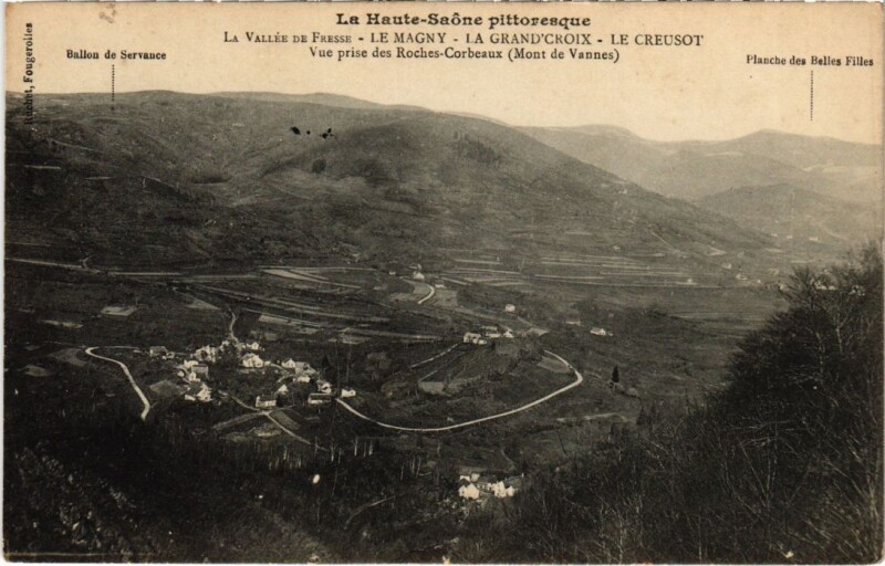 Carte postale ancienne Le Magny La Grand'Croix Le Creusot