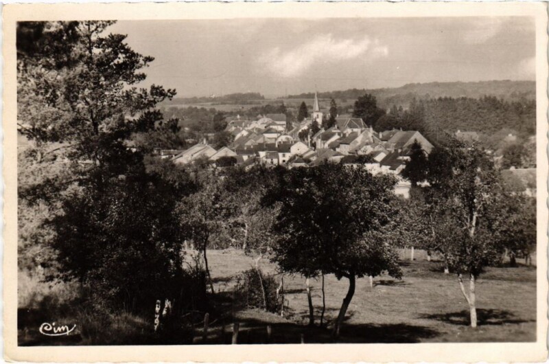 Carte postale ancienne Combeaufontaine vue generale à Combeaufontaine