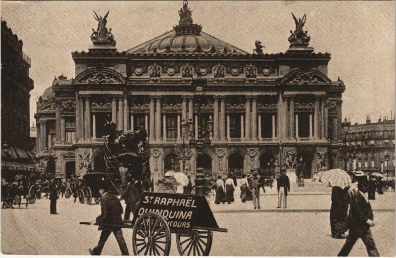 Carte postale ancienne Paris 9e L'Opéra