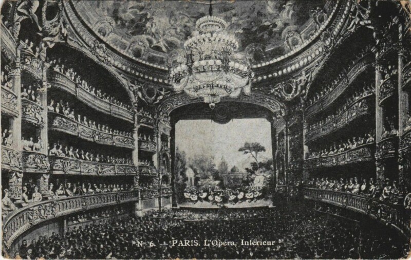 Carte postale ancienne Paris 9e L'Opéra