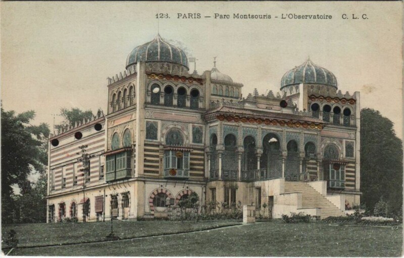 Carte postale ancienne Parc Montsouris - L'Observatoire à Paris 14e