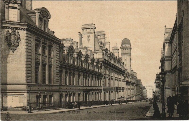 Carte postale ancienne Paris 5e La Sorbonne