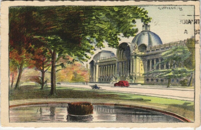 Carte postale ancienne Paris 8e Petit Palais