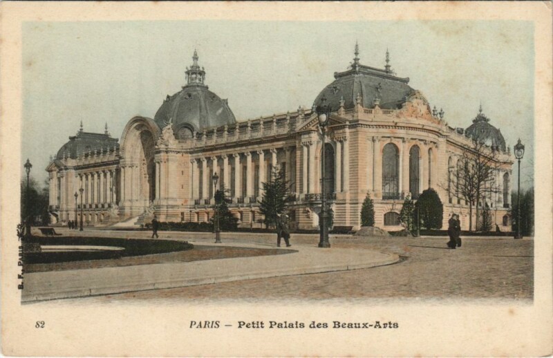 Carte postale ancienne Paris 8e Petit Palais