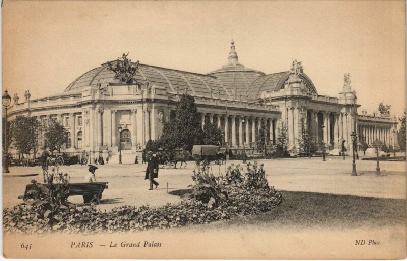 Carte postale ancienne Paris 8e Le Grand Palais