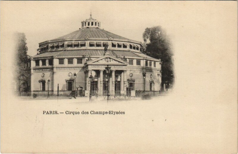Carte postale ancienne Paris 8e Champs-Elysées