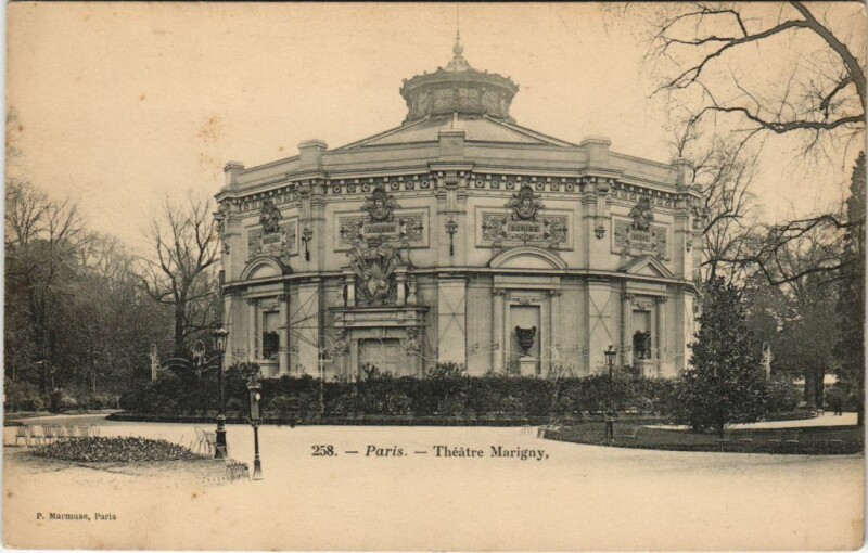 Carte postale ancienne Paris 8e Champs-Elysées