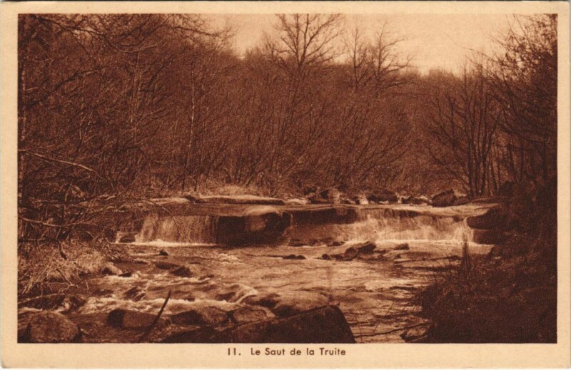 Carte postale ancienne Abbaye de Sainte-Marie de la Pierre-qui-Vire