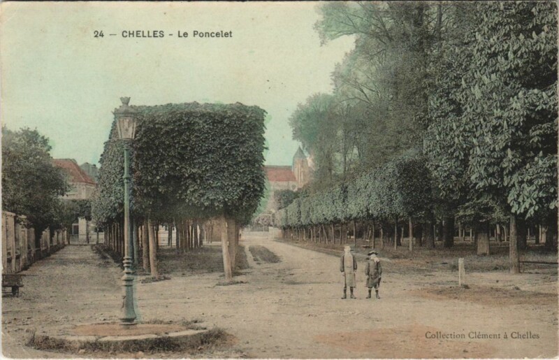 Carte postale ancienne Chelles Le Poncelet à Chelles