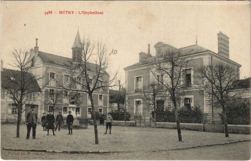 Carte postale ancienne Mitry Orphelinat