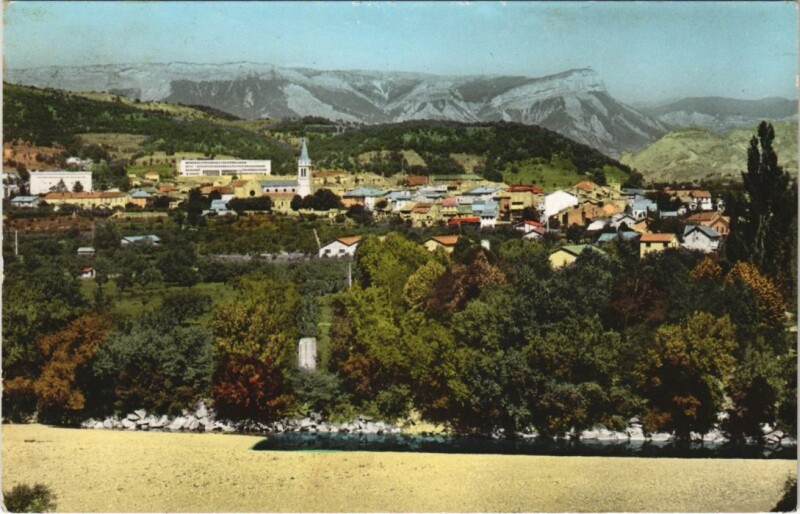 Carte postale ancienne Laragne Vue Generale