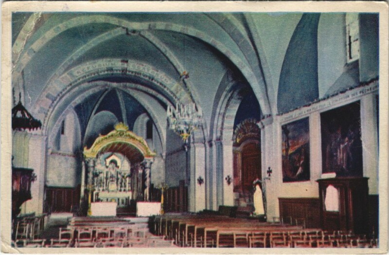 Carte postale ancienne Saint-Etienne-Le-Laus Notre-Dame du Laus