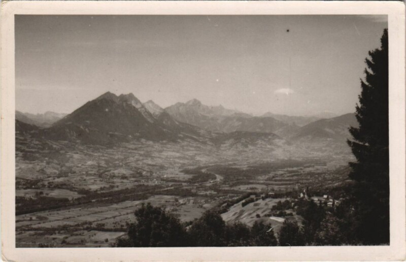 Carte postale ancienne Hautes-Alpes - Mountain Panorama