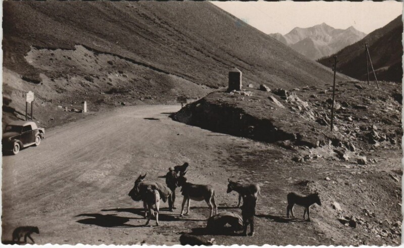 Carte postale ancienne Le Col de Vars