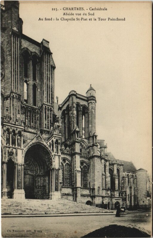 Carte postale ancienne Chartres Cathedrale France à Chartres