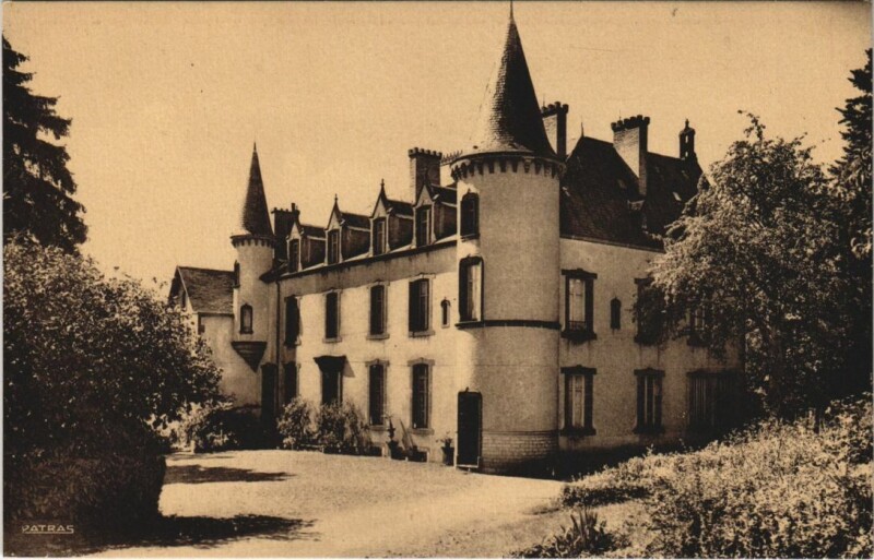 Carte postale ancienne Saint-Leon Chateau