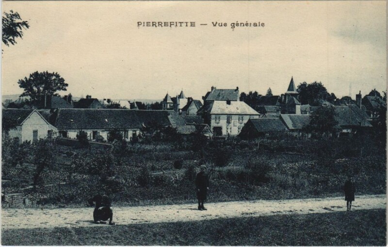 Carte postale ancienne Pierrefitte-sur-Loire Vue Generale à Pierrefitte-sur-Loire