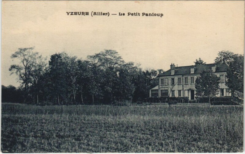 Carte postale ancienne Yzeure Le Petit Panloup à Yzeure