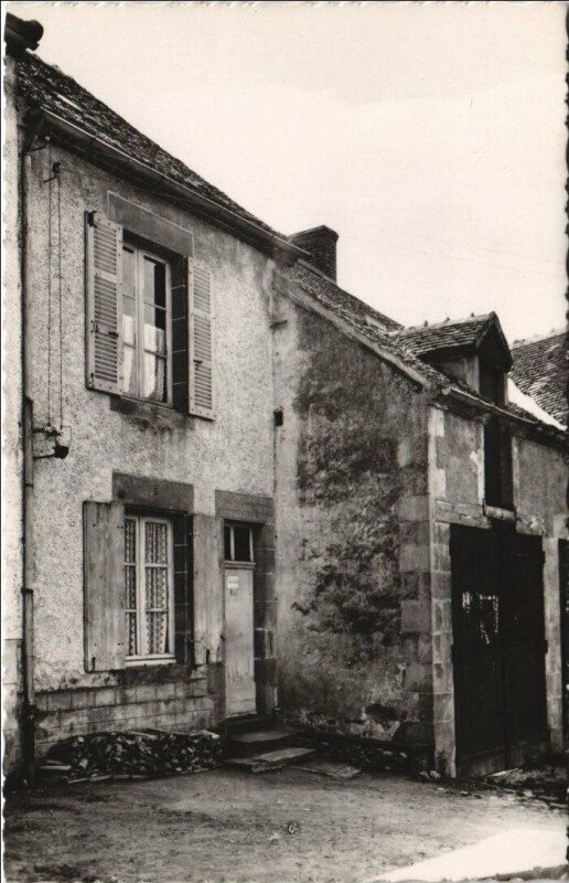 Carte postale ancienne Cerilly Maison Natale de Charles-Louis Philippe - Musee