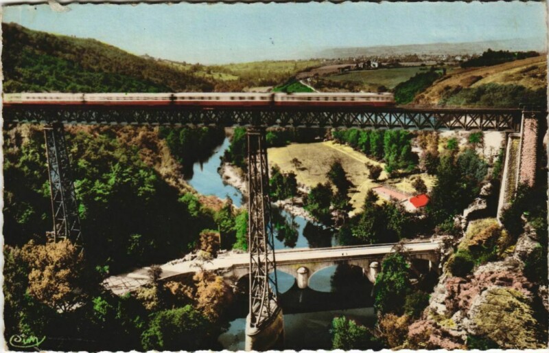 Carte postale ancienne Rouzat Ile de Rouzat