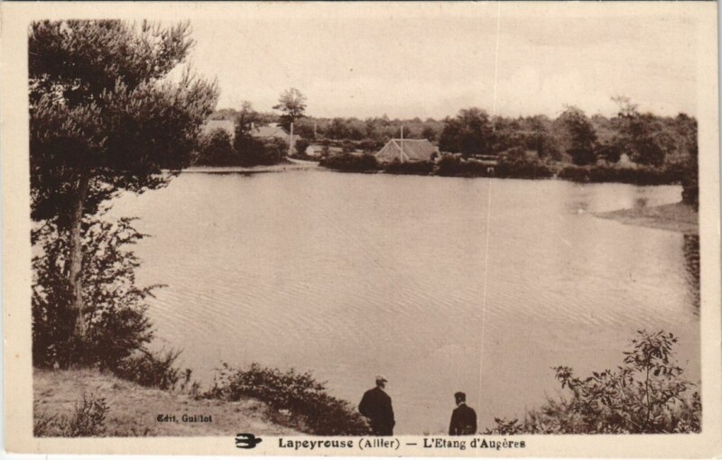 Carte postale ancienne Lapeyrouse L'Etang d'Augeres