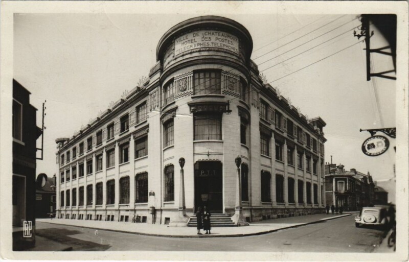 Carte postale ancienne Chateauroux La Poste France