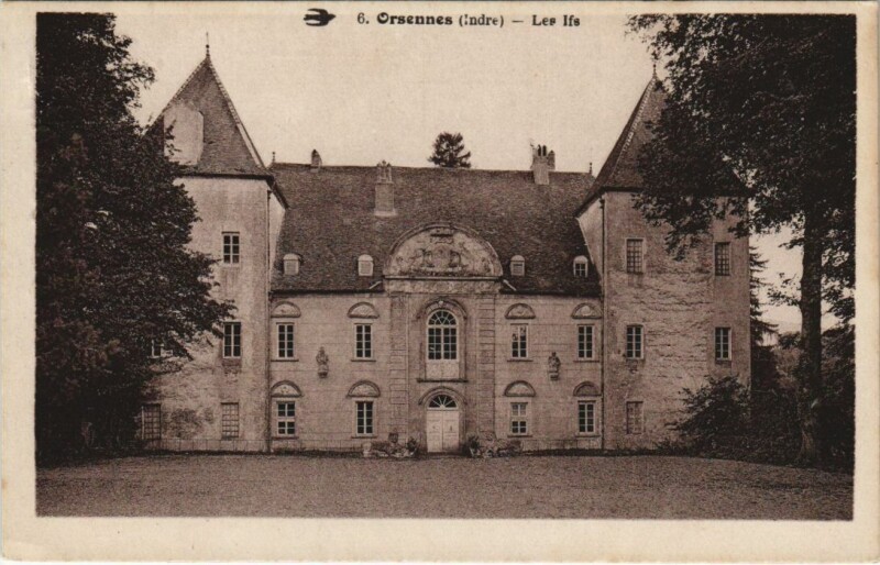 Carte postale ancienne Orsennes Les Ifs France à Orsennes
