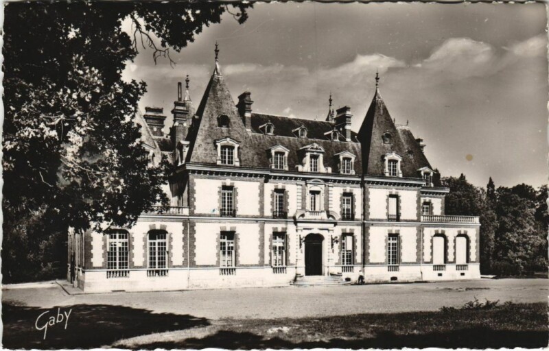 Carte postale ancienne Thivars Chateau de Spoir à Thivars