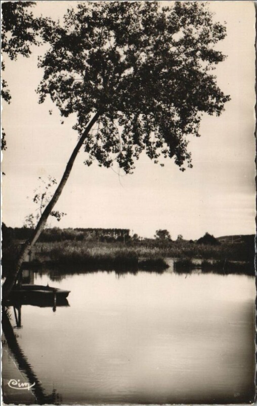 Carte postale ancienne Cherisy L'Etang à Cherisy