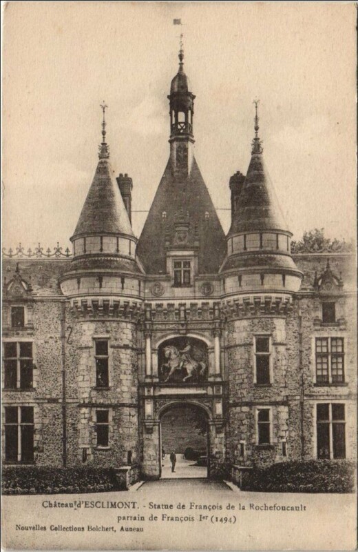 Carte postale ancienne Chateau d'Esclimont