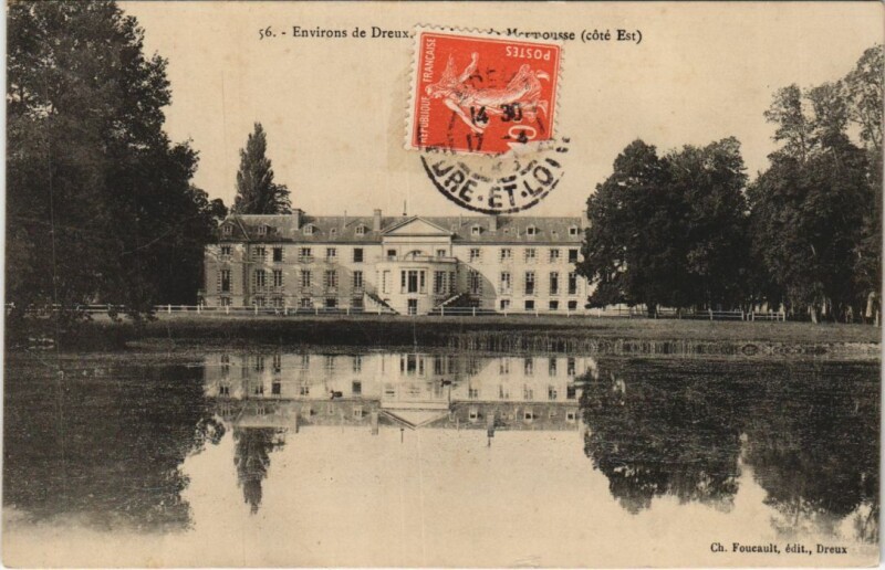 Carte postale ancienne Dreux Environs - Chateau à Dreux