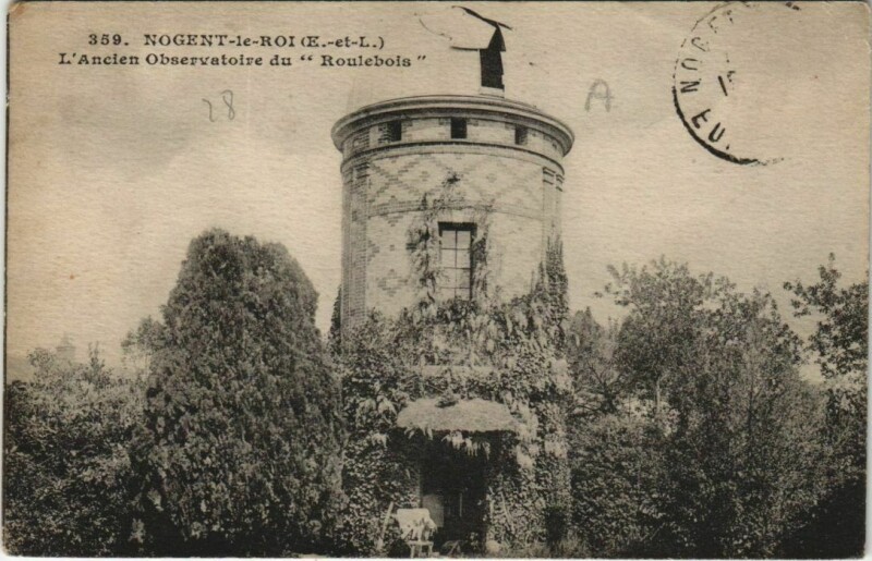 Carte postale ancienne Nogent le Roi L'Ancien Observatoire du Roulebois France à Nogent-le-Roi