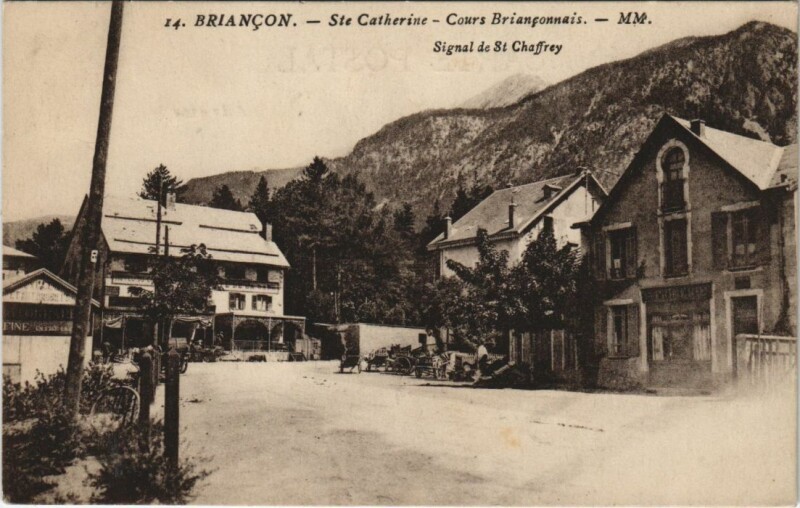 Carte postale ancienne Briancon Sainte-Catherine France