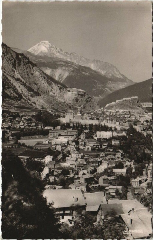 Carte postale ancienne Briancon Vue Generale France
