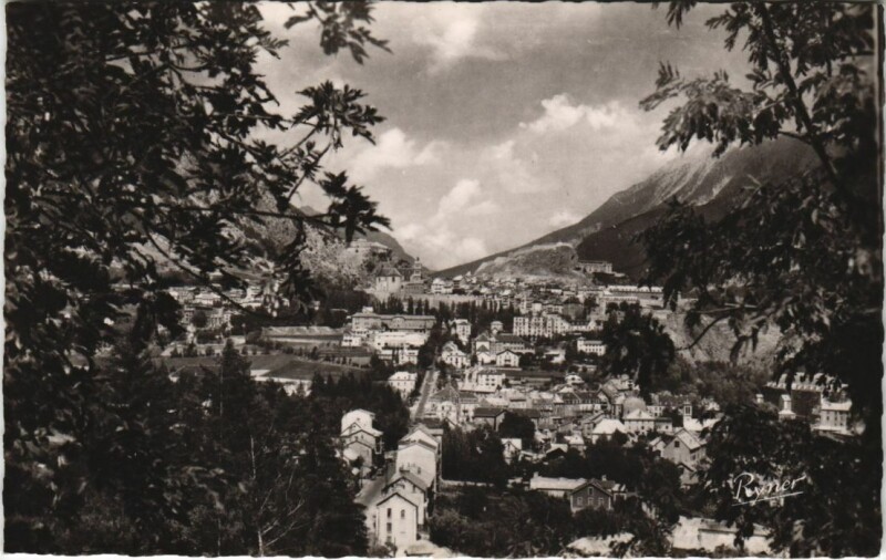 Carte postale ancienne Briancon Vue Generale France
