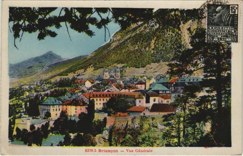 Carte postale ancienne Briancon Vue Generale France