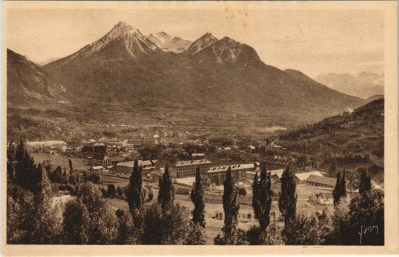 Carte postale ancienne Briancon Vue Generale France