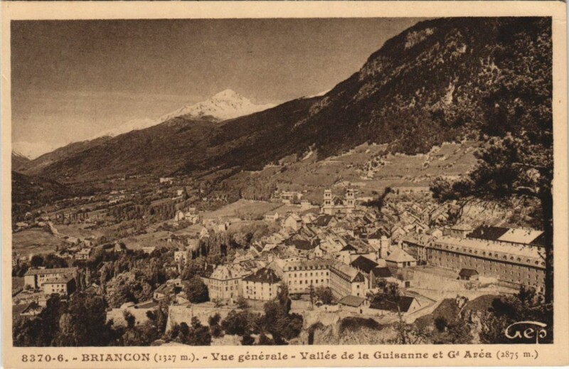 Carte postale ancienne Briancon Vue Generale France