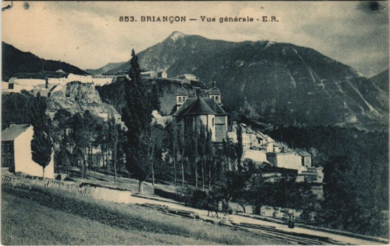 Carte postale ancienne Briancon Vue Generale France