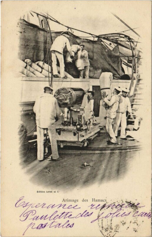 Carte postale ancienne Arimage des Hamcs Ships
