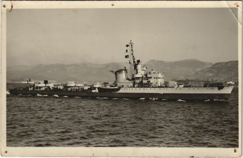 Carte postale ancienne Warship Ships