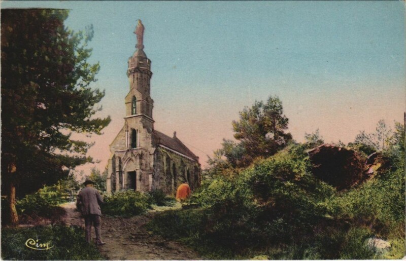 Carte postale ancienne Neris les Bains Chapelle Saint-Joseph
