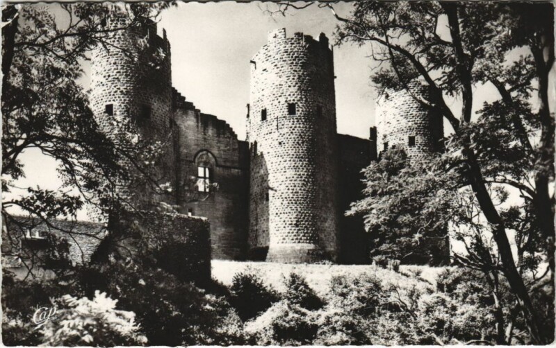 Carte postale ancienne Bourbon-l'Archambault Le Chateau à Bourbon-l'Archambault